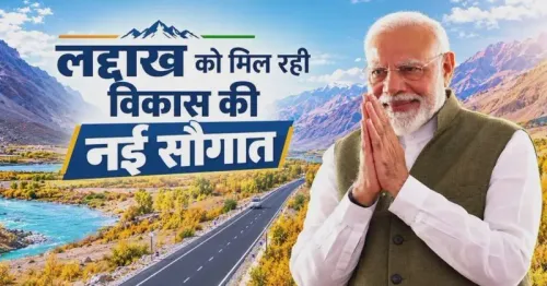 PM Modi Launches Development Projects for Ladakh