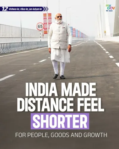 PM Modi Marks 12 Years of Infrastructure Push, Reaffirms Viksit Bharat Vision