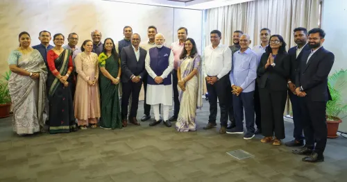 PM Modi Meets Indian Community in Seychelles, Hails Their Contributions