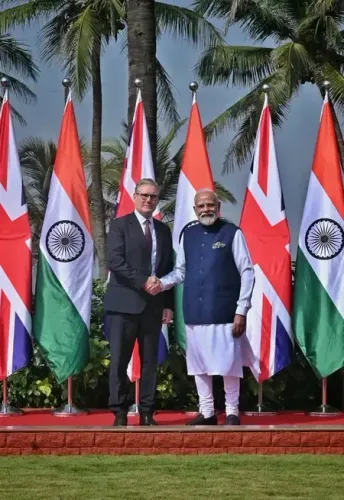 PM Modi meets Keir Starmer in Mumbai for strengthening India-UK ties