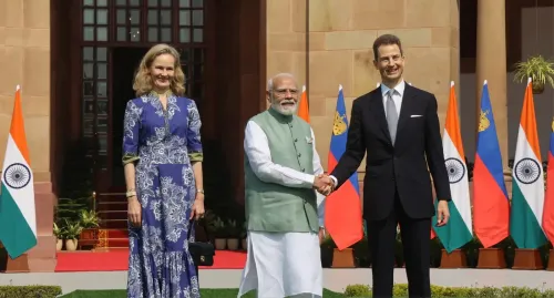 PM Modi meets Liechtenstein's Prince Alois at Hyderabad House to boost EFTA ties