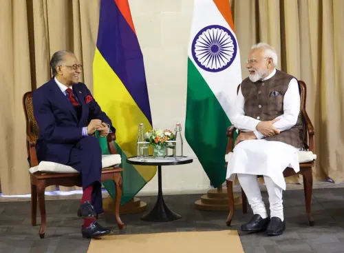 Modi meets Mauritius PM Ramgoolam in Seychelles, reviews Strategic Partnership