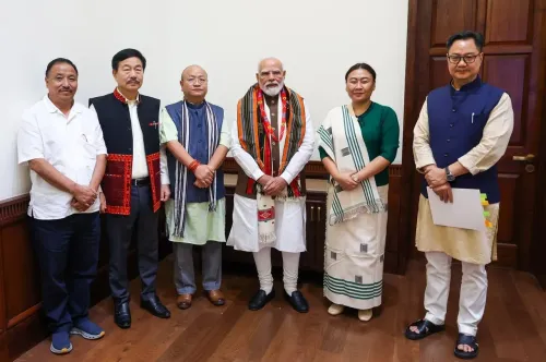 PM Modi meets Northeast MPs amid Arunachal, Nagaland floods