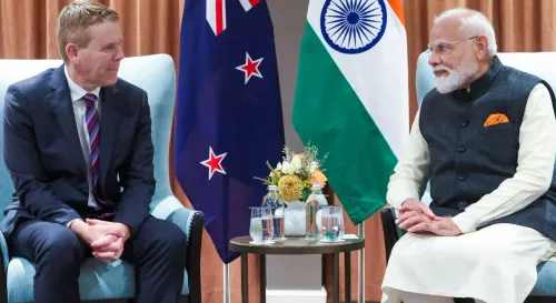PM Modi Meets NZ Opposition Leader Chris Hipkins, Reviews Strategic Ties