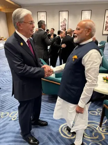 What Did PM Modi Discuss with the Presidents of Kazakhstan, Tajikistan, and Belarus at the SCO Summit?