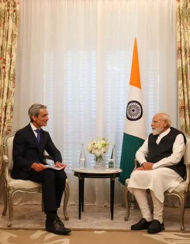PM Modi Meets Saint-Gobain CEO on India Infrastructure Push