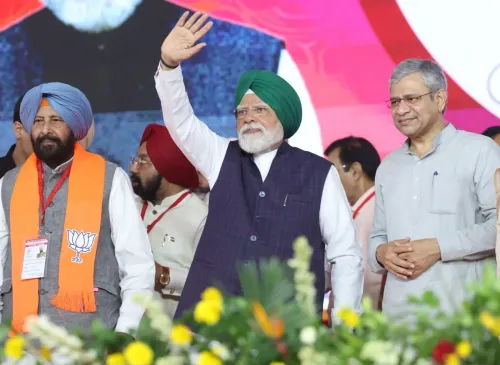 PM Modi Moved by Massive Turnout at Jalandhar Rally