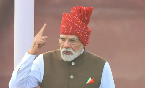 80वें स्वतंत्रता दिवस पर मोदी का 75 मिनट का भाषण, चार साल में सबसे संक्षिप्त; 13वीं बार लहराया तिरंगा