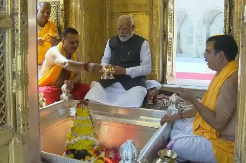 PM Modi visits Kashi Vishwanath, to inaugurate ₹36,230 crore Ganga Expressway