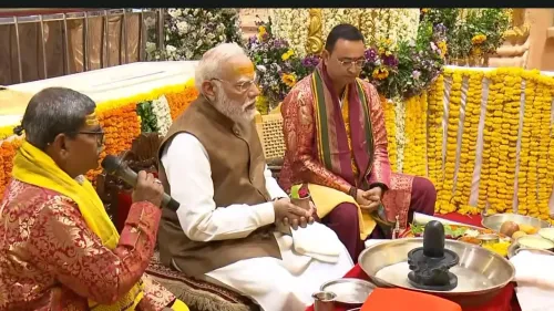 PM Modi at Somnath Amrut Mahotsav: 75 years of temple restoration marked
