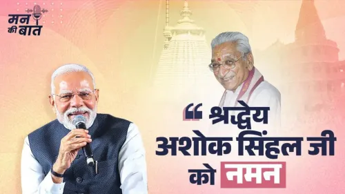 PM Modi pays tribute to Ashok Singhal on his 100th birth anniversary