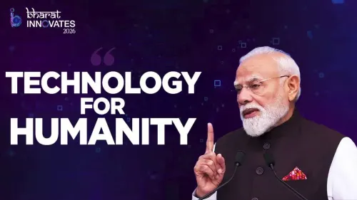 PM Modi Pitches 'Technology for Humanity' at BharatInnov2026