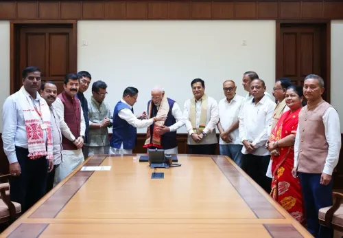 PM Modi Reviews Assam Flood Crisis with State MPs