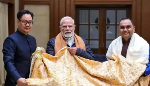 PM Modi Sends Ceremonial Chadar to Ajmer Sharif; Kiren Rijiju to Present It Today
