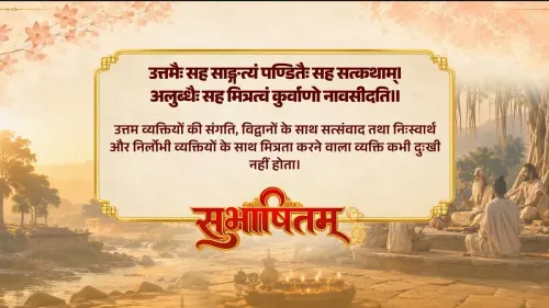 PM Modi shares Sanskrit verse on wisdom and friendship