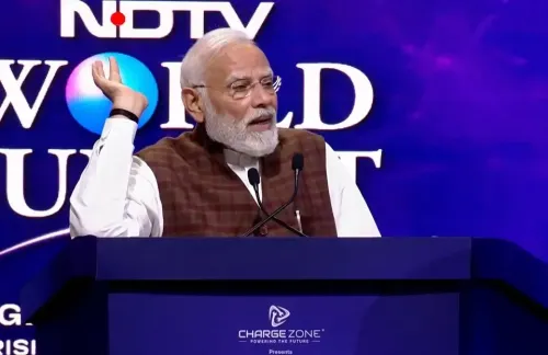 Did PM Modi Critique Congress at NDTV World Summit?