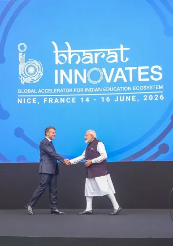 PM Modi Thanks Macron for Joining Bharat Innovates 2026