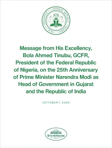 PM Modi thanks Nigeria's Tinubu, reaffirms Strategic Partnership