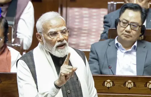 How Did PM Modi Counter Opposition Disruptions During RS Address?