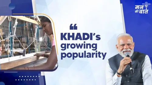 PM Modi Urges Indians to Buy Khadi This Festive Season