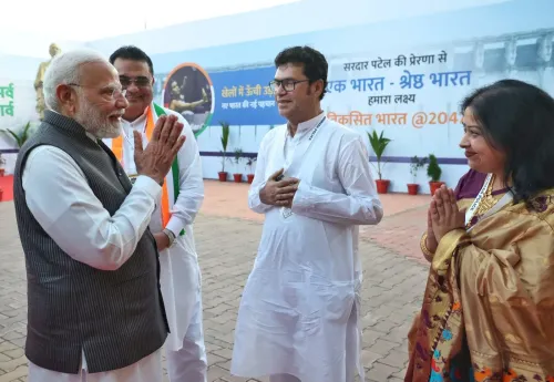 PM Modi watches Anand Math theatrical show at Ekta Nagar