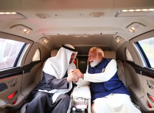 Did PM Modi Personally Welcome UAE President Sheikh Mohamed bin Zayed Al Nahyan at the Airport?