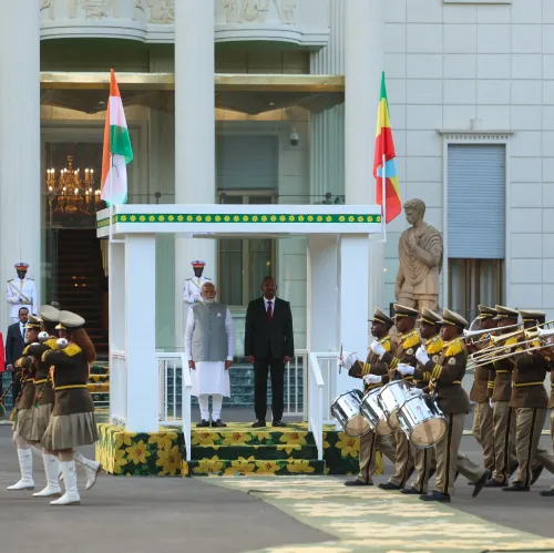 How did PM Modi’s Ethiopia visit elevate bilateral ties to a strategic partnership?