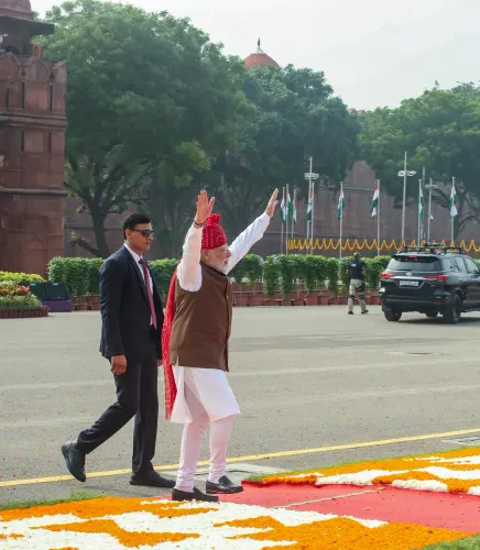 Modi's Red Fort speeches total 1,177 mins, surpassing Nehru, Indira and Manmohan