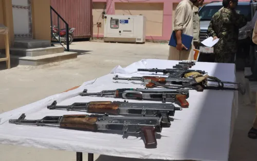 Afghanistan police arrest two, seize Kalashnikovs and grenades in Laghman