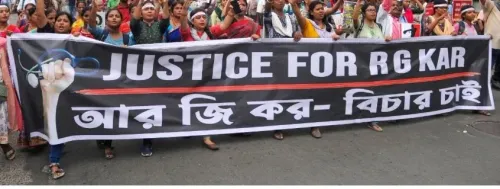 What Alternative Locations Did Police Suggest for the R.G. Kar Victim's Parents' Protest Rally?