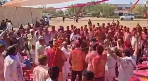 Enthusiastic Holi Celebrations by Police Forces in MP, Rajasthan, and UP