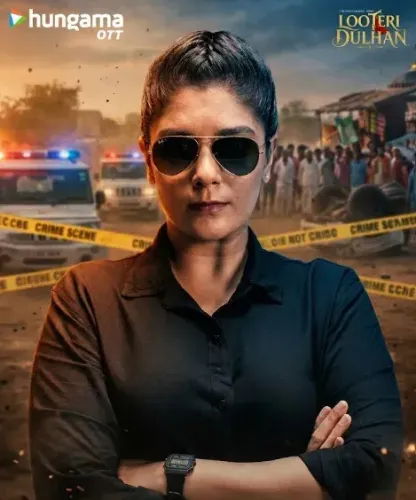 Pooja Gor as Sub-Inspector Sandhya in 'Looteri Dulhan' on Hungama OTT