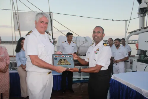 INS Sudarshini completes Azores port call, sails for Lisbon in Lokayan 2026