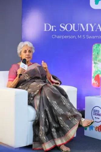 डॉ. सौम्या स्वामीनाथन का संदेश: 'पोषण ही सबसे बड़ा टीका है', चेन्नई में साझा किए वैश्विक स्वास्थ्य अनुभव