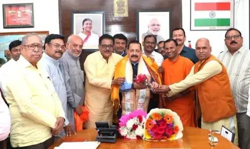 Postal Union Delegation Engages with Dr. Jitendra Singh on Key Pension and Restructuring Issues