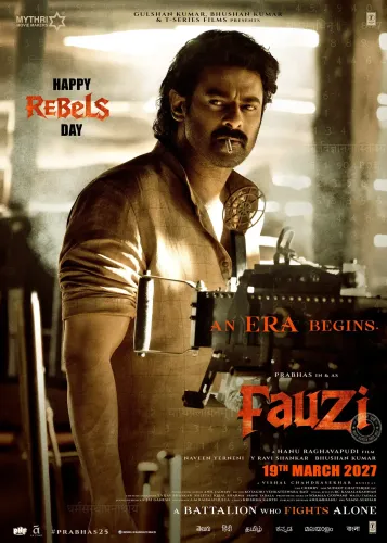 Prabhas stars as spy in Fauzi; film releasing March 19, 2027