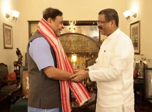 Pradhan, CM Himanta review Assam education push, IIM Guwahati