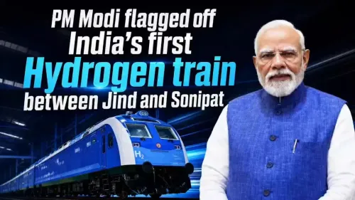 Pradhan hails India's first Hydrogen Train launch from Haryana