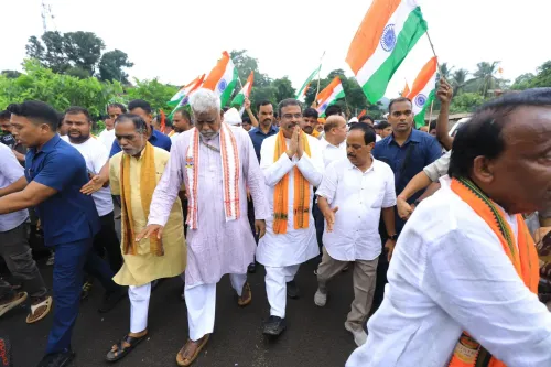 Pradhan honours Baji Raut, links sacrifice to Viksit Odisha