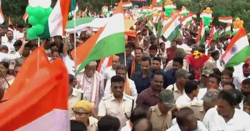Pradhan joins Triranga Yatra at martyr Baji Rout's birthplace