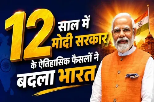Pradhan marks 12 years of NDA welfare schemes