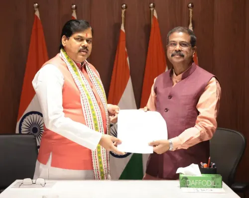 Pradhan Meets Bihar Education Minister to Boost State Schools