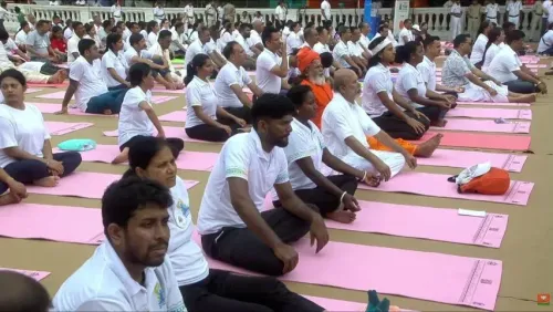Pradhan Quotes PM Modi on Yoga's Role in Well-Being