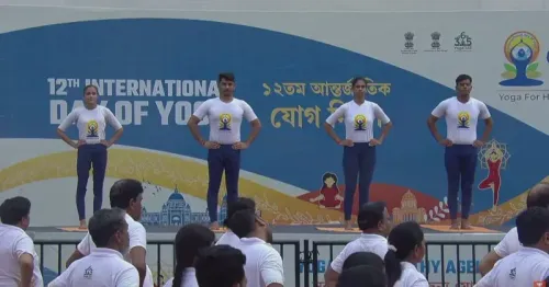 Pradhan Shares PM Modi's Address on International Yoga Day