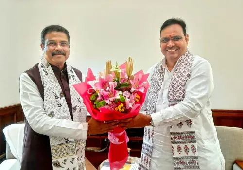 Pradhan Thanks CM Bhajan Lal for Birthday Wishes