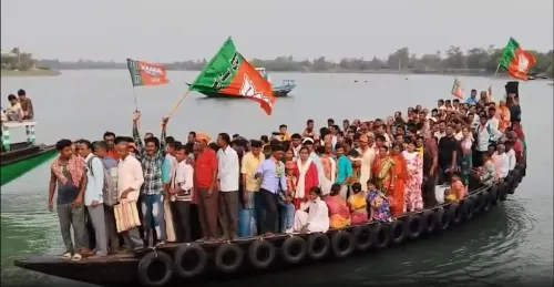 कोलकाता में प्रधानमंत्री मोदी की रैली को लेकर भाजपा कार्यकर्ताओं में जबर्दस्त उत्साह