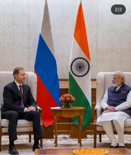 डेनिस मंटुरोव और प्रधानमंत्री मोदी की मुलाकात: भारत-रूस रिश्तों की नई दिशा