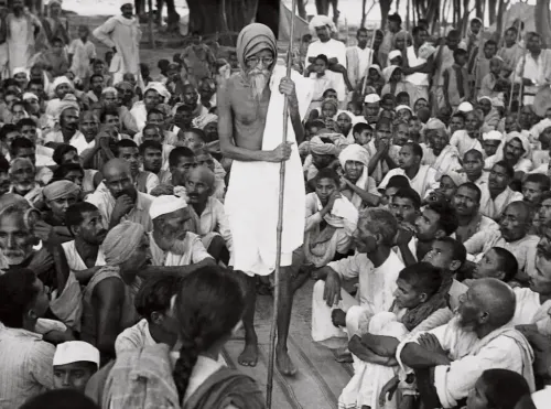 क्या प्रधानमंत्री मोदी और अन्य नेताओं ने आचार्य विनोबा भावे की जयंती पर श्रद्धांजलि दी?