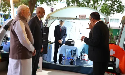 क्या प्रधानमंत्री नरेंद्र मोदी ने मालदीव को 'भीष्म' हेल्थ क्यूब सेट दिया?