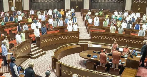 राज्यसभा ने मानसून आपदाओं में मारे गए लोगों को दी श्रद्धांजलि, सभापति राधाकृष्णन ने जताया शोक